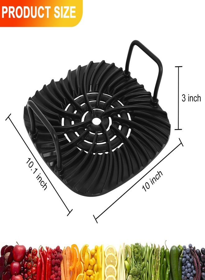 Swess Grill Grate Compatible with Ninja Foodi AG301, AG300, AG301C, AG302, AG400, IG301A, IG302Q, Replacement Parts for Ninja Foodi 5-in-1 Indoor, Non-stick Grill Griddle for IG350Q, LG450CCO, LG450CO - Image 2